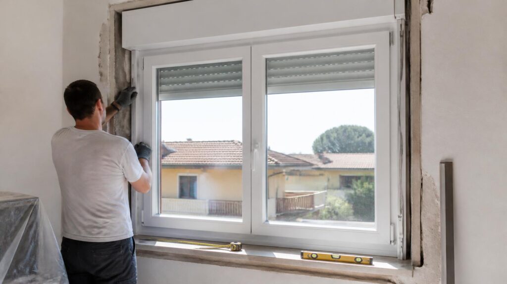 Posa di una nuova finestra in PVC con tapparella: ecobonus o bonus ristrutturazione per gli infissi