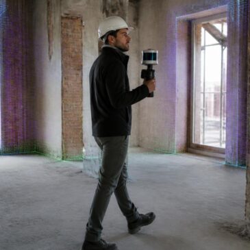 Laser scanner SLAM portatile: come cambia il rilievo degli edifici esistenti